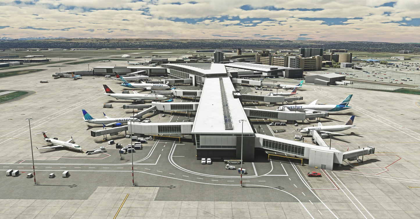FSimStudios Calgary International Airport CYYC for MSFS
