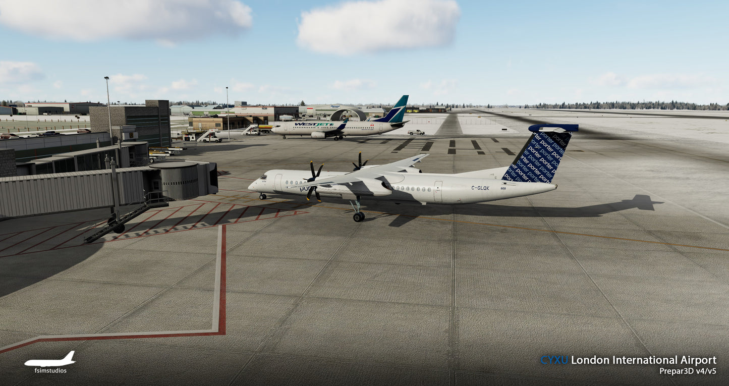 FSimStudios London International Airport CYXU P3Dv4.4+