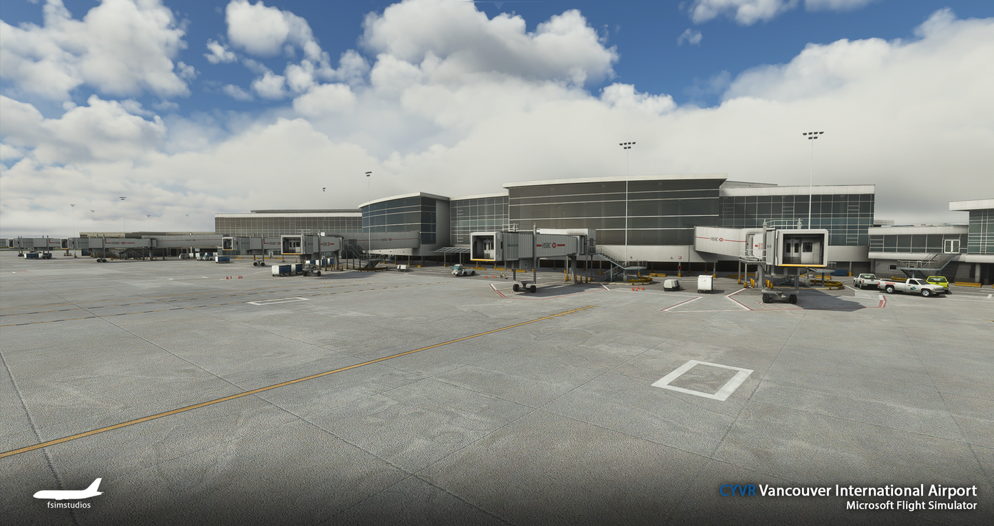 FSimStudios Vancouver International Airport CYVR MSFS