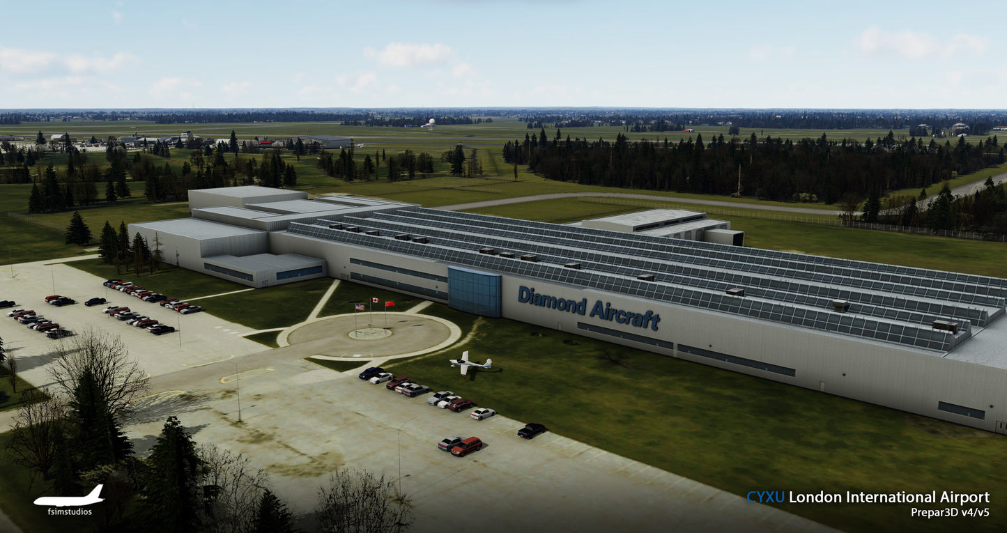 FSimStudios London International Airport CYXU P3Dv4.4+