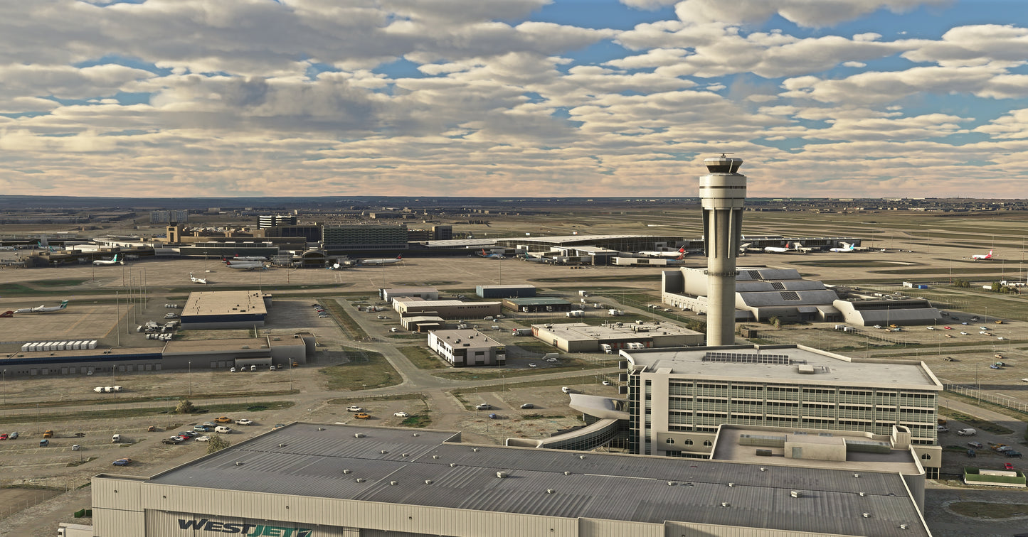 FSimStudios Calgary International Airport CYYC for MSFS