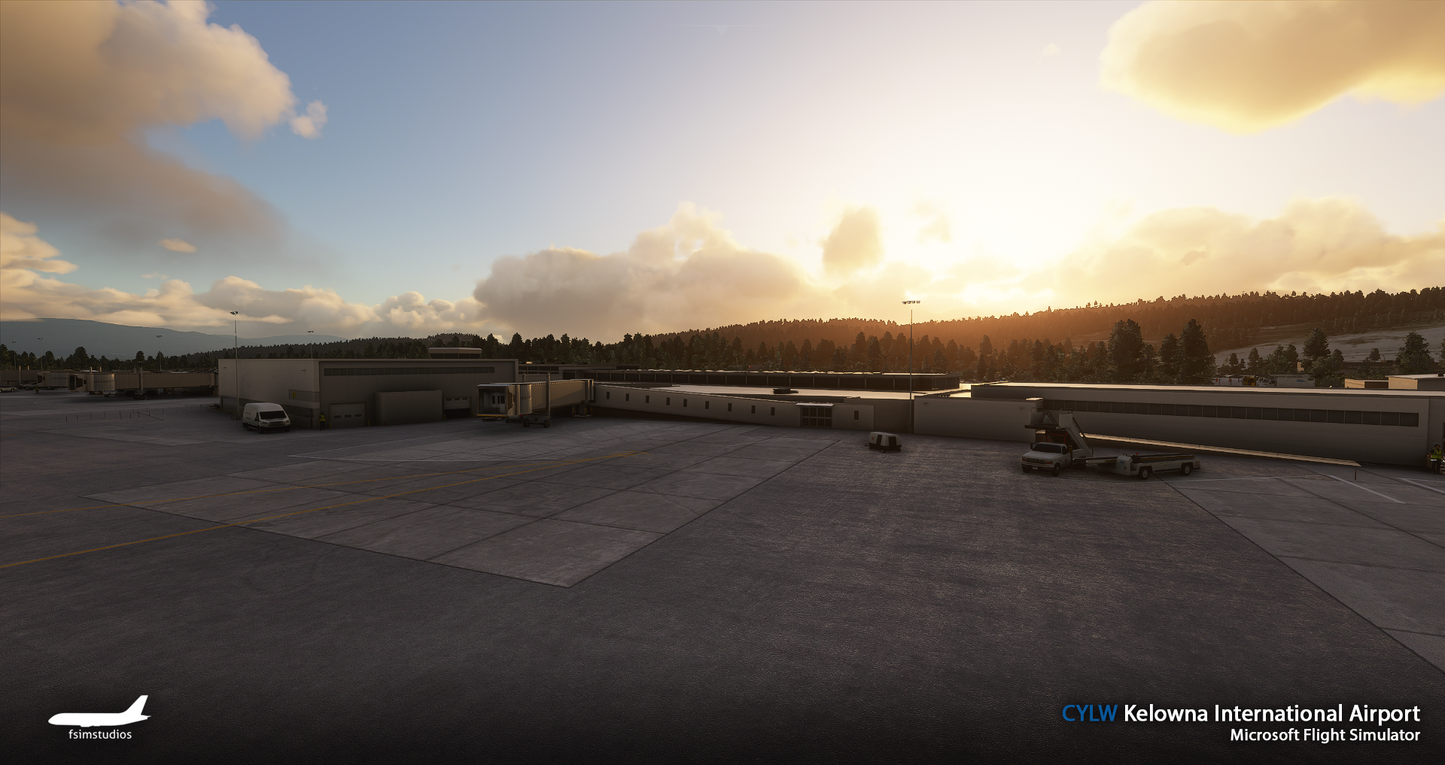 FSimStudios Kelowna International Airport CYLW MSFS