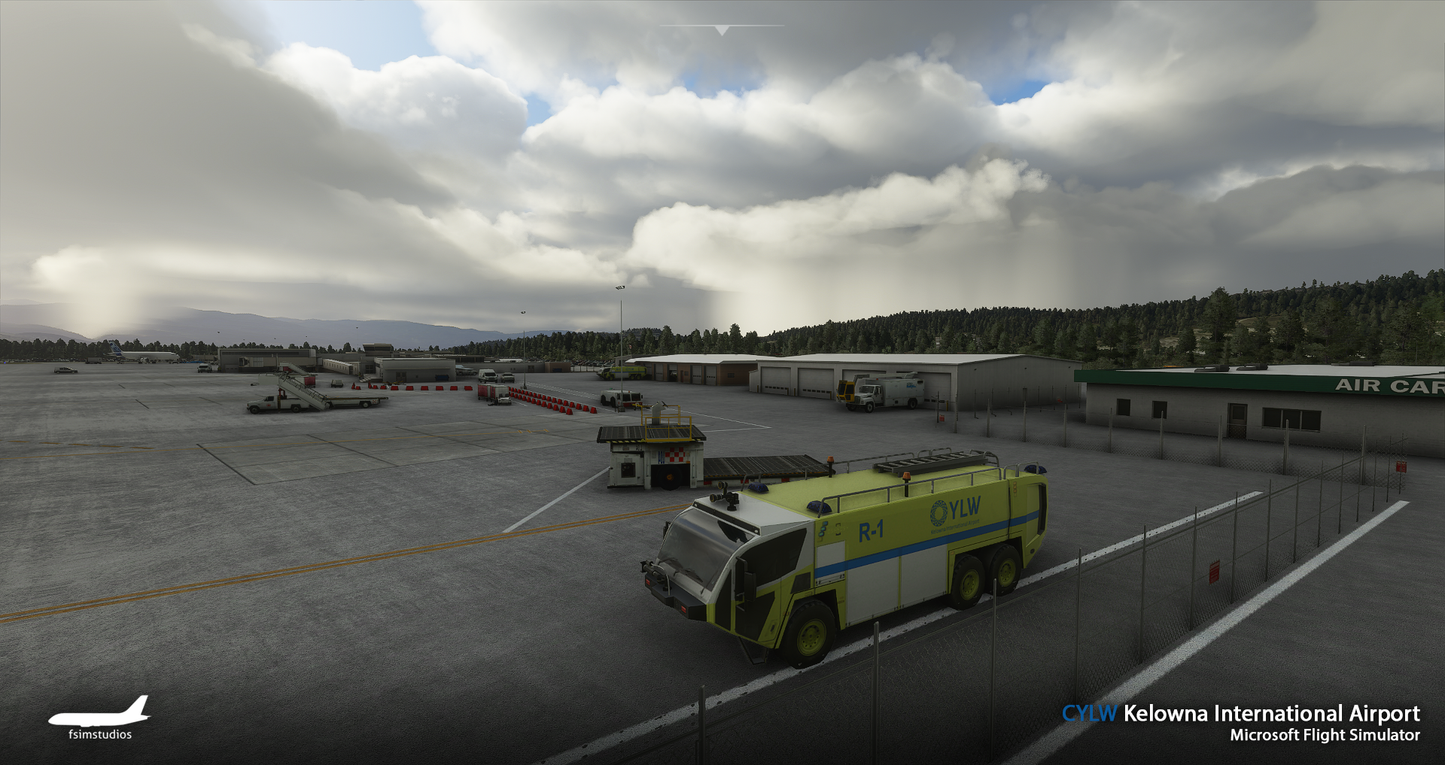 FSimStudios Kelowna International Airport CYLW MSFS