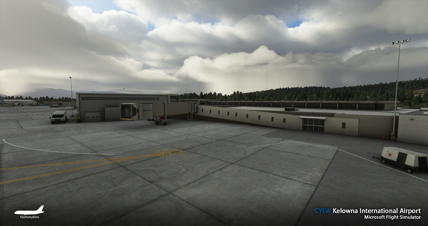 FSimStudios Kelowna International Airport CYLW MSFS