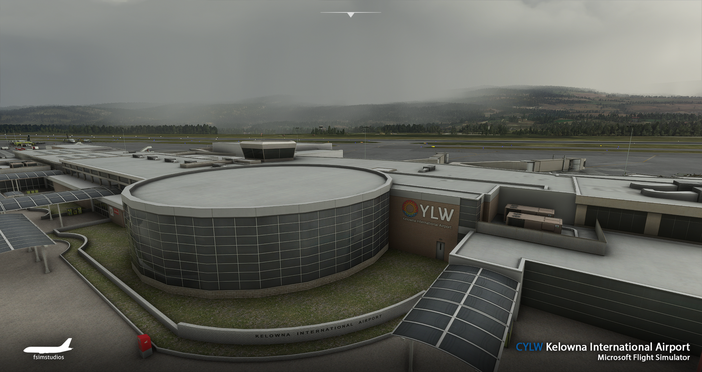 FSimStudios Kelowna International Airport CYLW MSFS