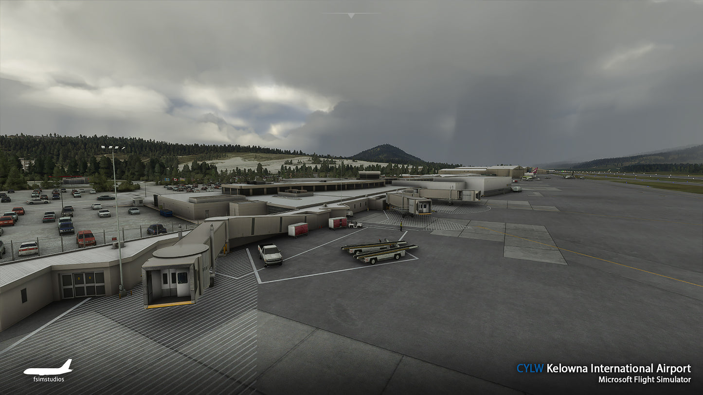 FSimStudios Kelowna International Airport CYLW MSFS