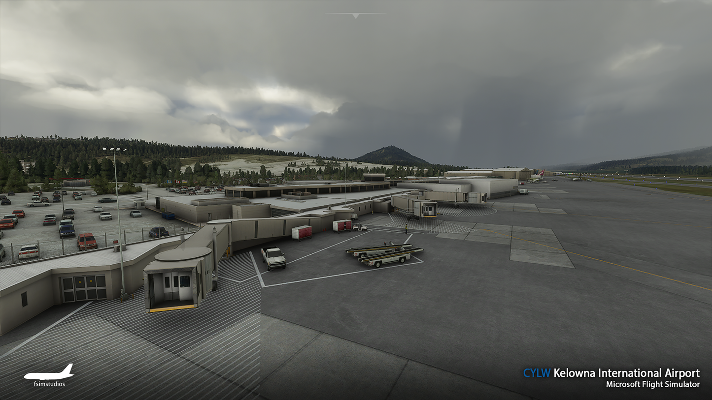 FSimStudios Kelowna International Airport CYLW MSFS