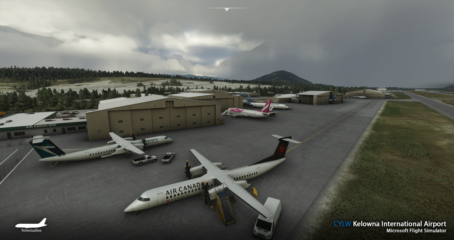 FSimStudios Kelowna International Airport CYLW MSFS
