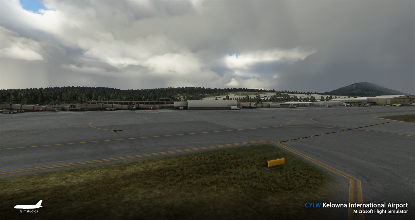 FSimStudios Kelowna International Airport CYLW MSFS