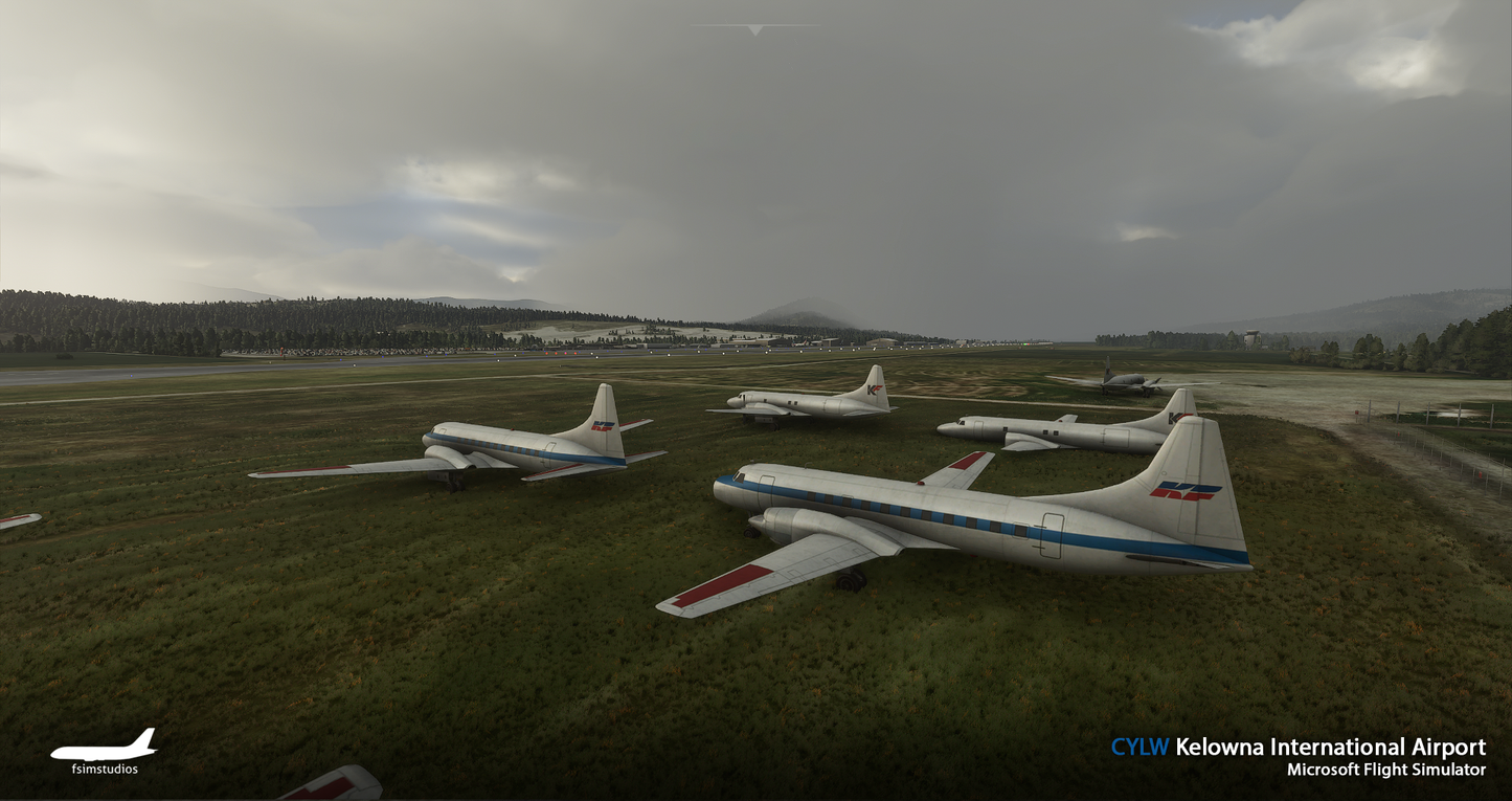 FSimStudios Kelowna International Airport CYLW MSFS