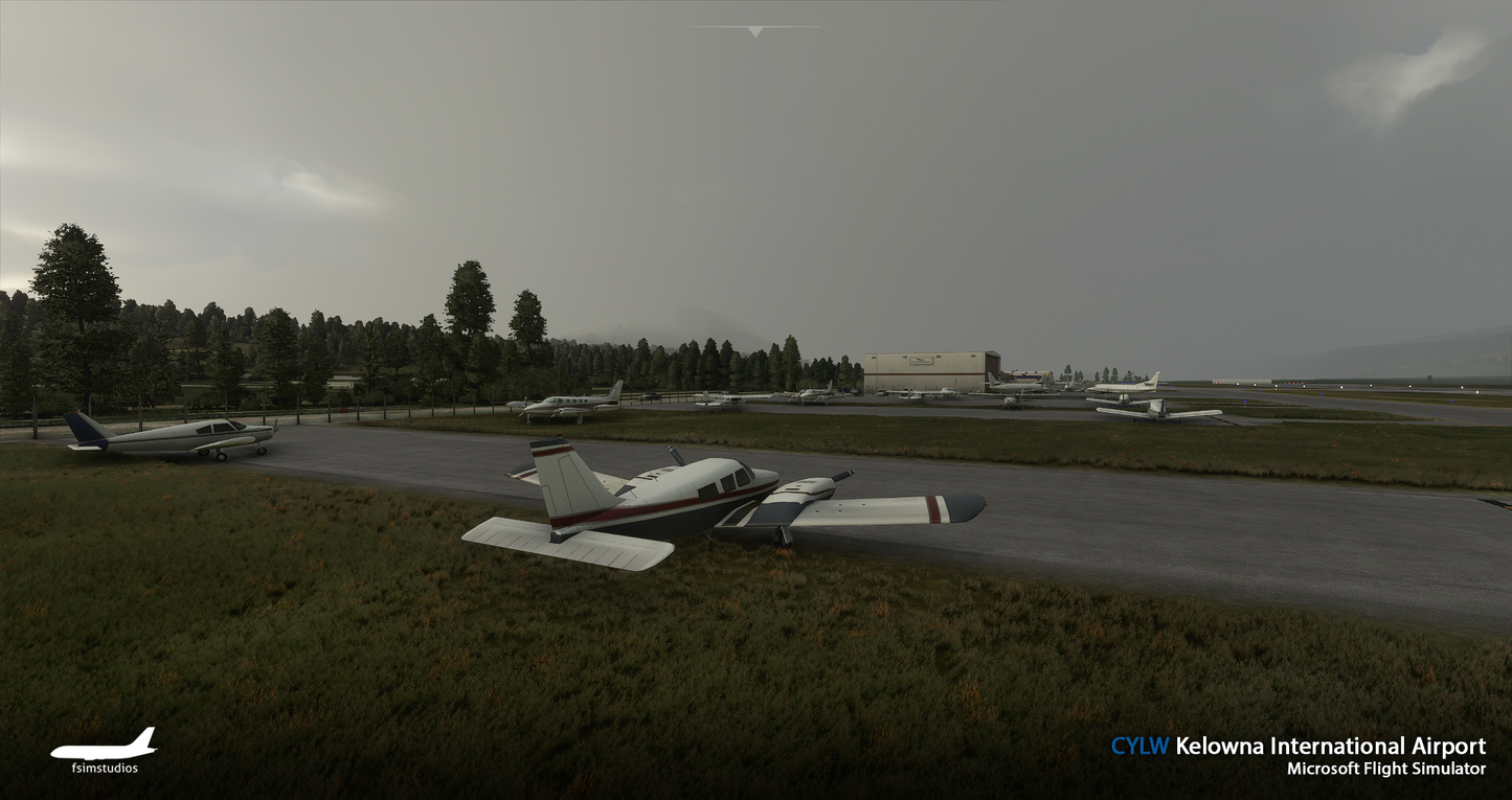 FSimStudios Kelowna International Airport CYLW MSFS