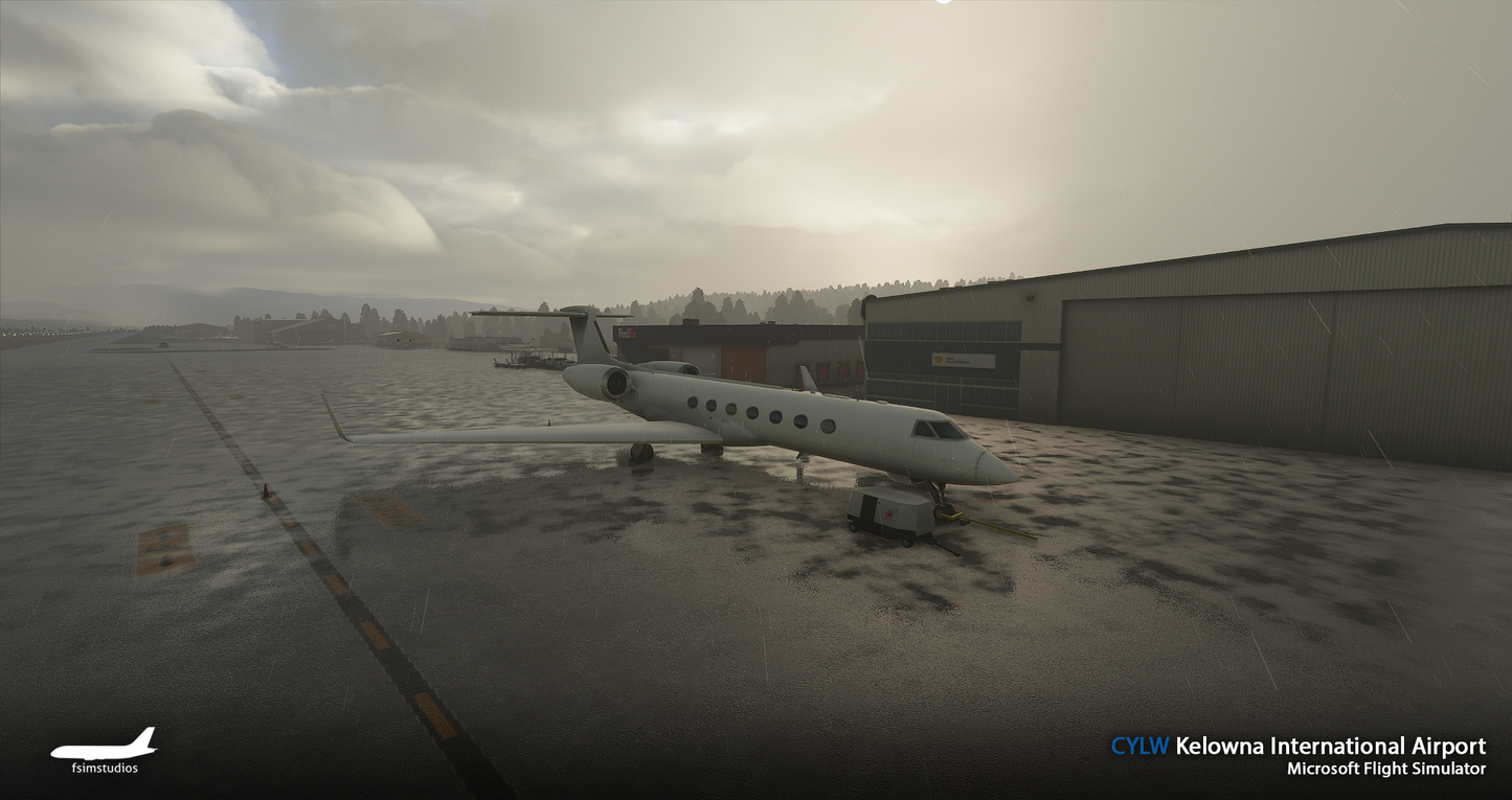 FSimStudios Kelowna International Airport CYLW MSFS