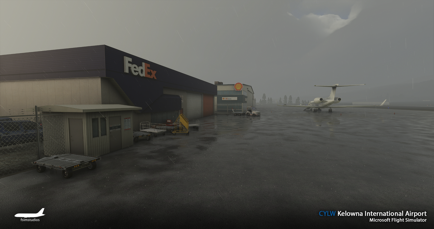 FSimStudios Kelowna International Airport CYLW MSFS