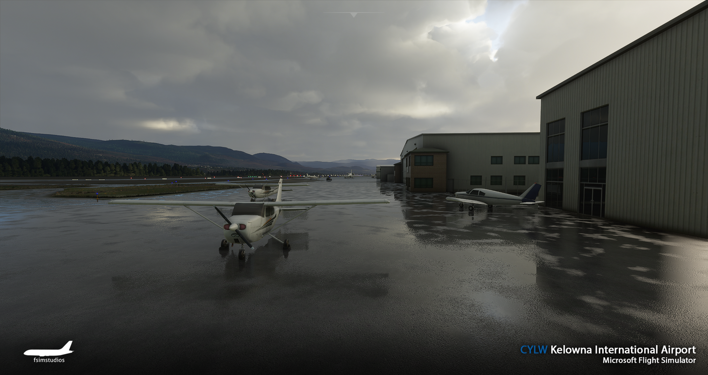 FSimStudios Kelowna International Airport CYLW MSFS
