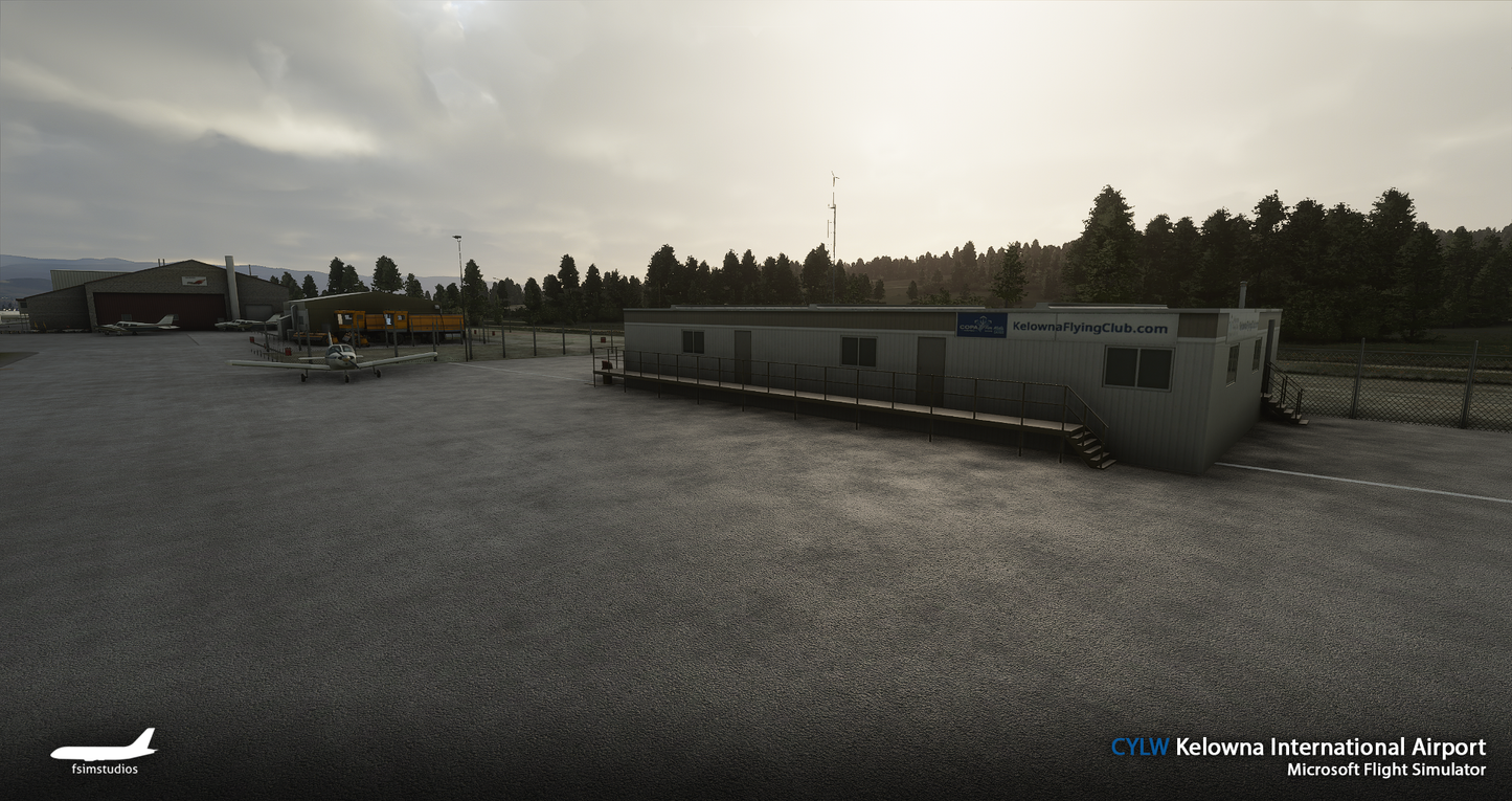 FSimStudios Kelowna International Airport CYLW MSFS