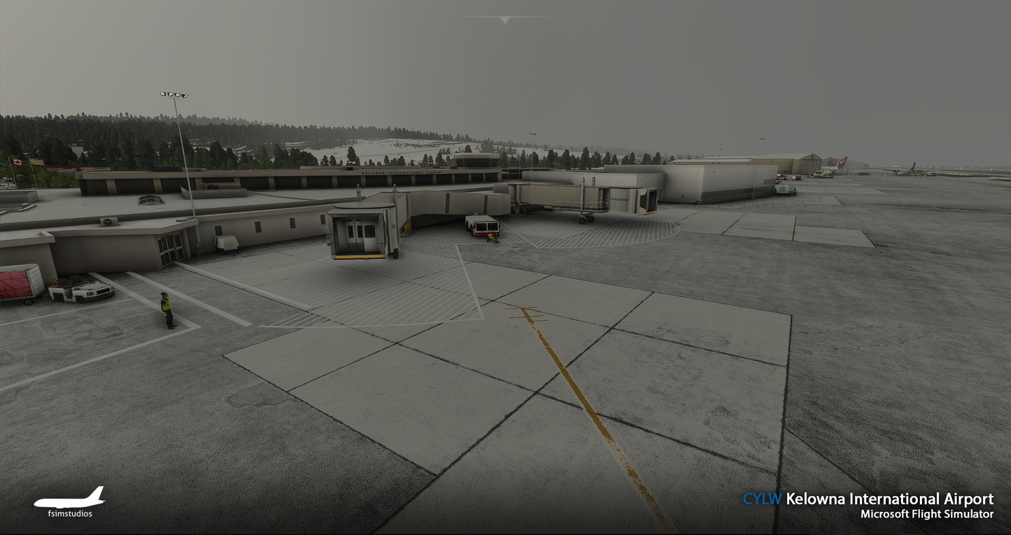 FSimStudios Kelowna International Airport CYLW MSFS