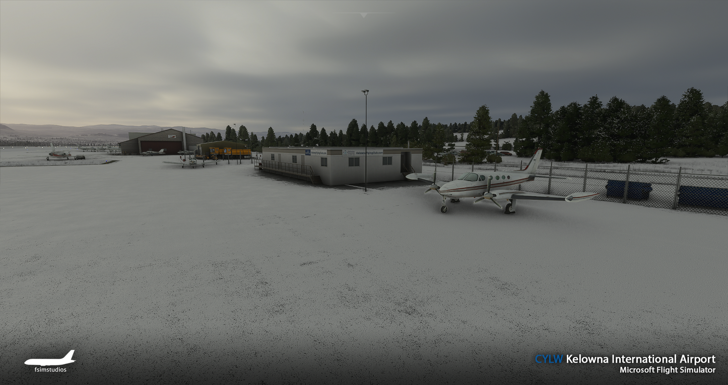 FSimStudios Kelowna International Airport CYLW MSFS