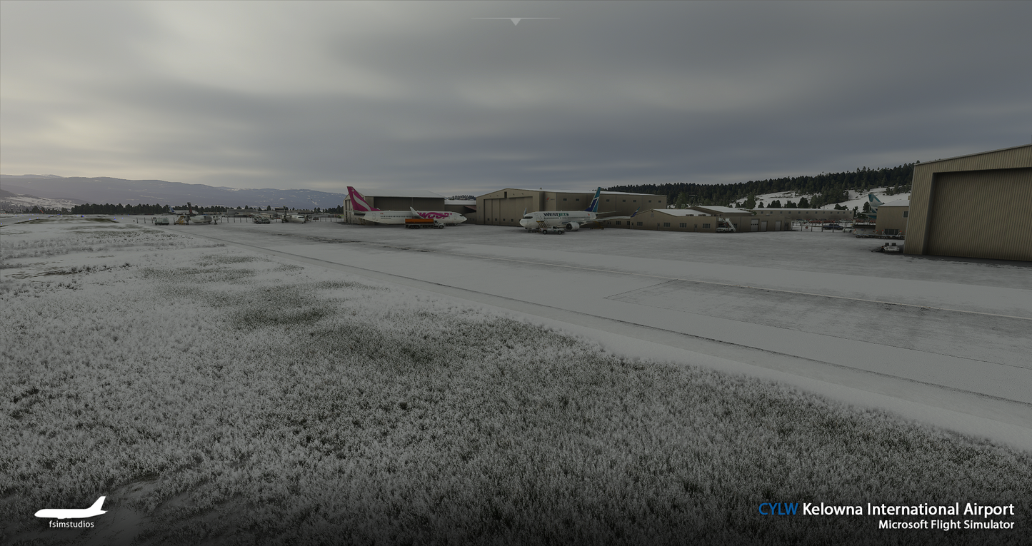 FSimStudios Kelowna International Airport CYLW MSFS