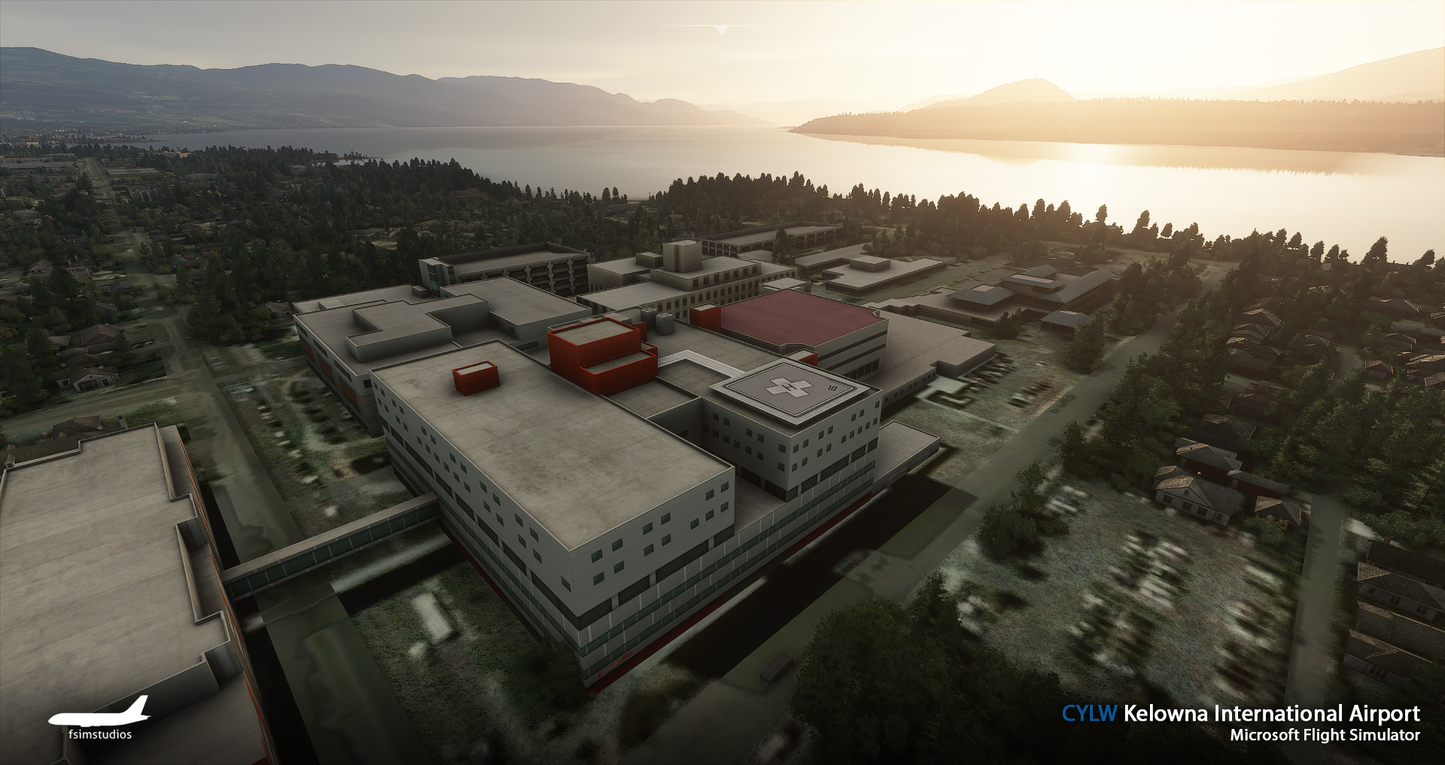 FSimStudios Kelowna International Airport CYLW MSFS