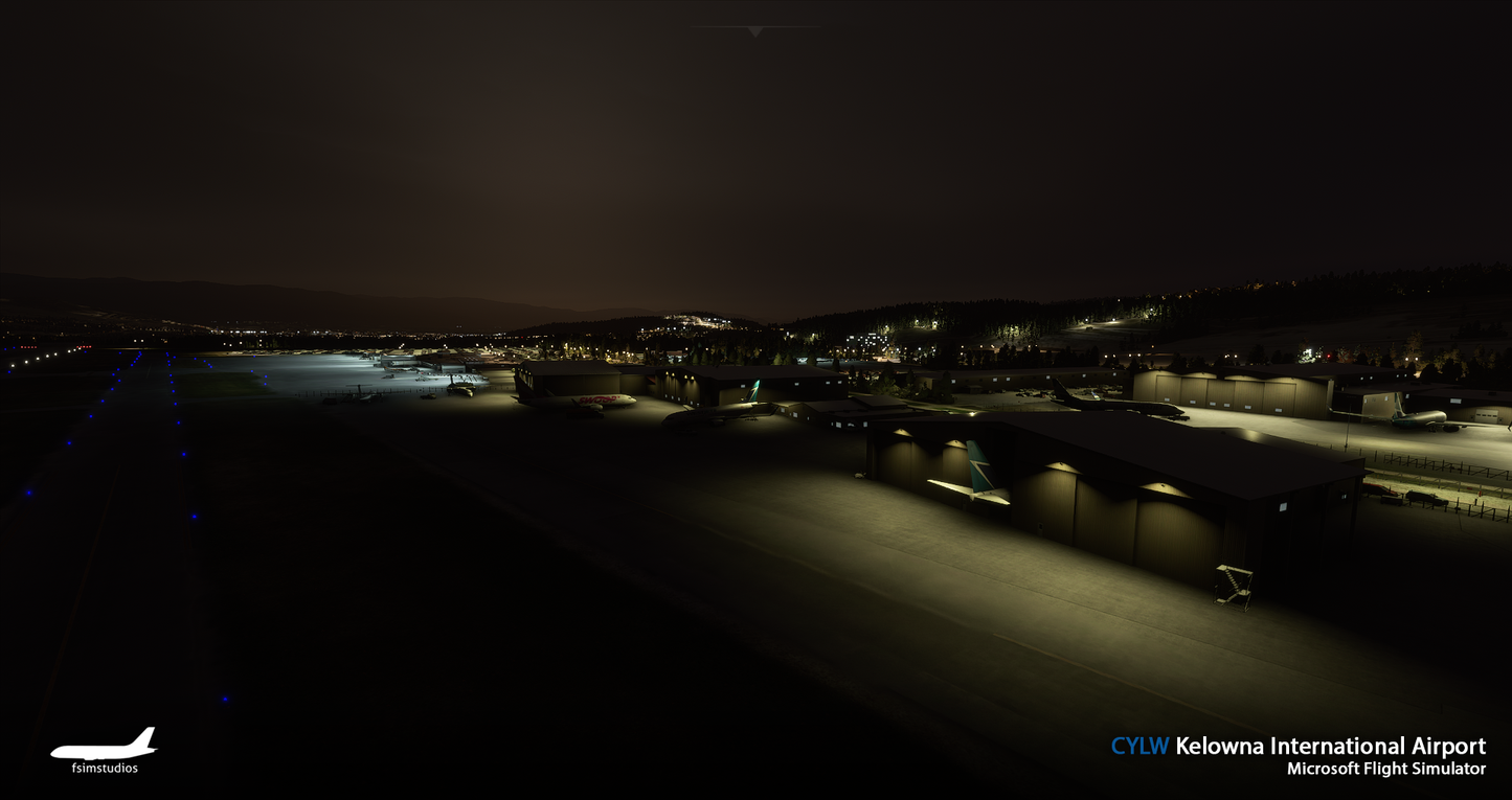 FSimStudios Kelowna International Airport CYLW MSFS