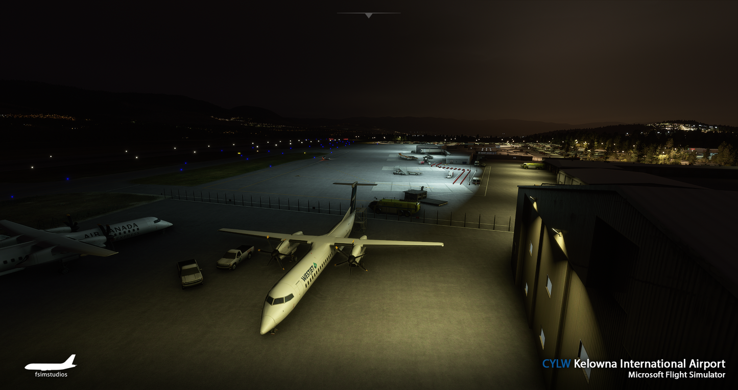 FSimStudios Kelowna International Airport CYLW MSFS