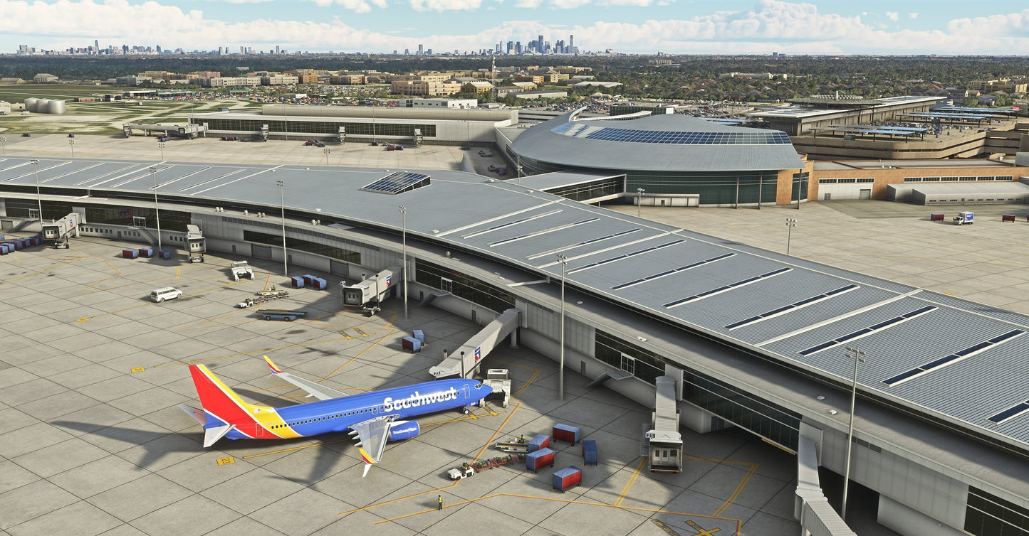 Texan Simulations - Houston William P. Hobby Airport for MSFS