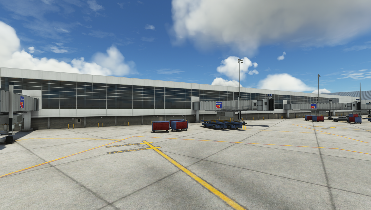 Texan Simulations - Houston William P. Hobby Airport for MSFS