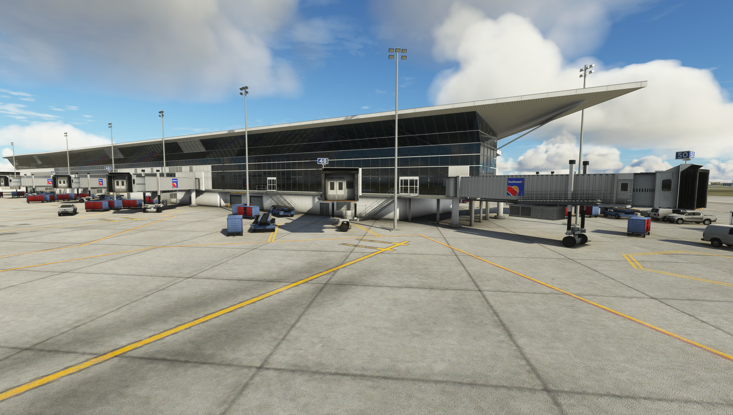 Texan Simulations - Houston William P. Hobby Airport for MSFS