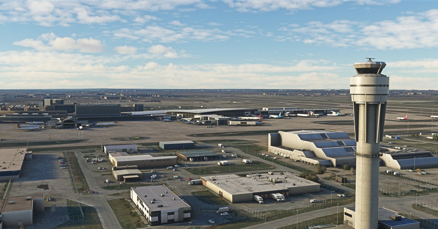 FSimStudios Calgary International Airport CYYC for MSFS
