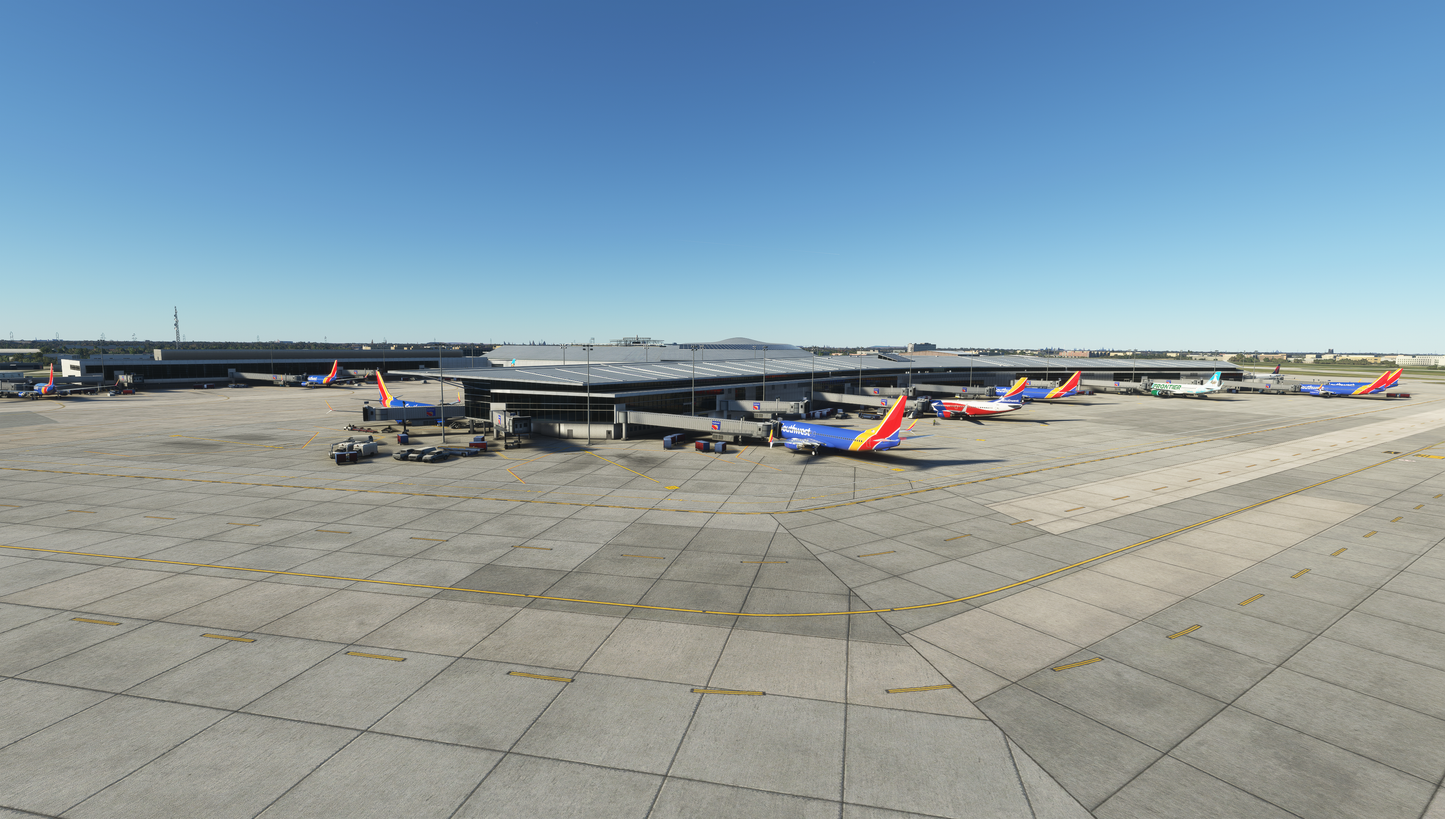 Texan Simulations - Houston William P. Hobby Airport for MSFS