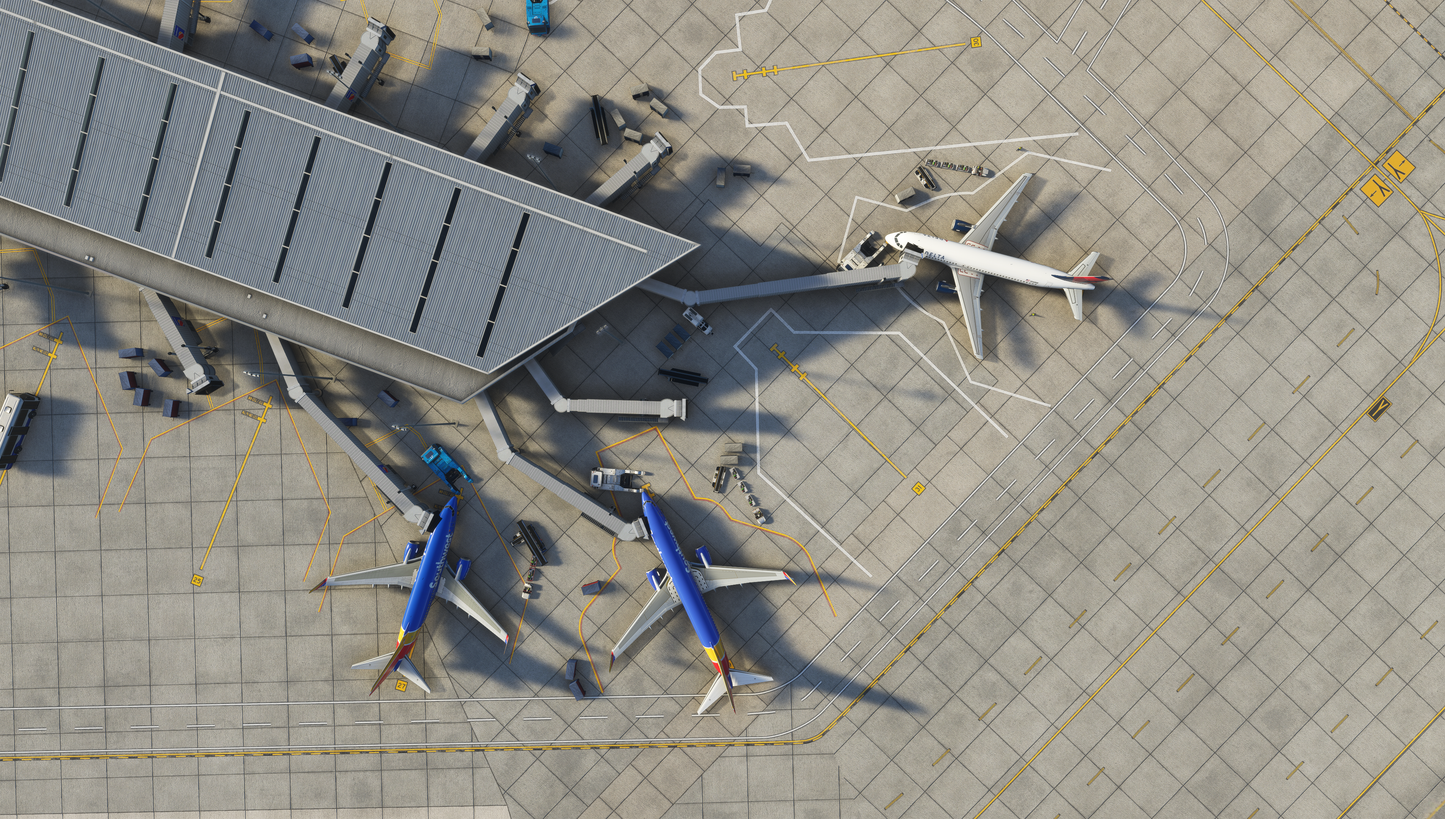 Texan Simulations - Houston William P. Hobby Airport for MSFS