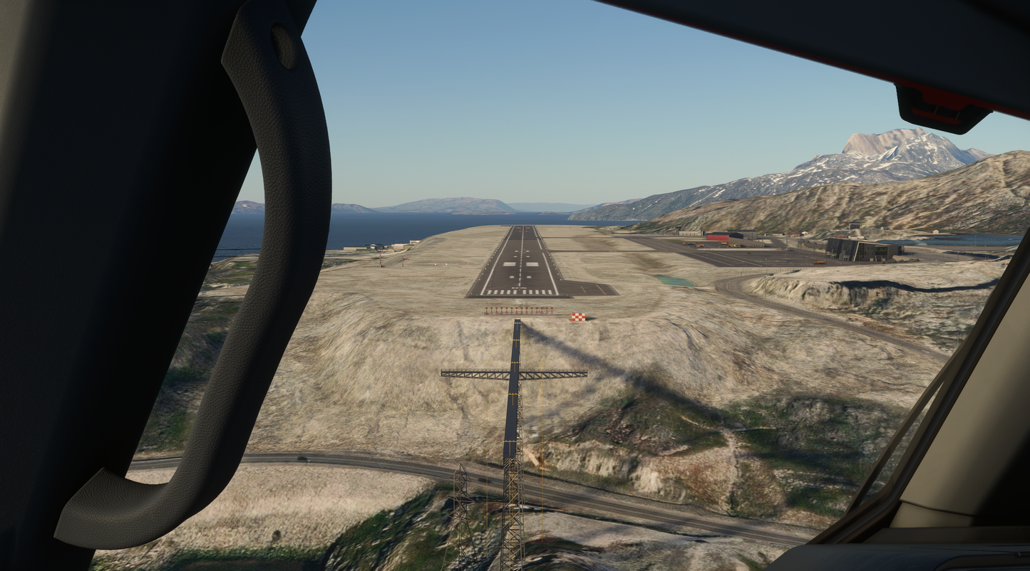 FSimStudios Nuuk International Airport BGGH for MSFS20/24