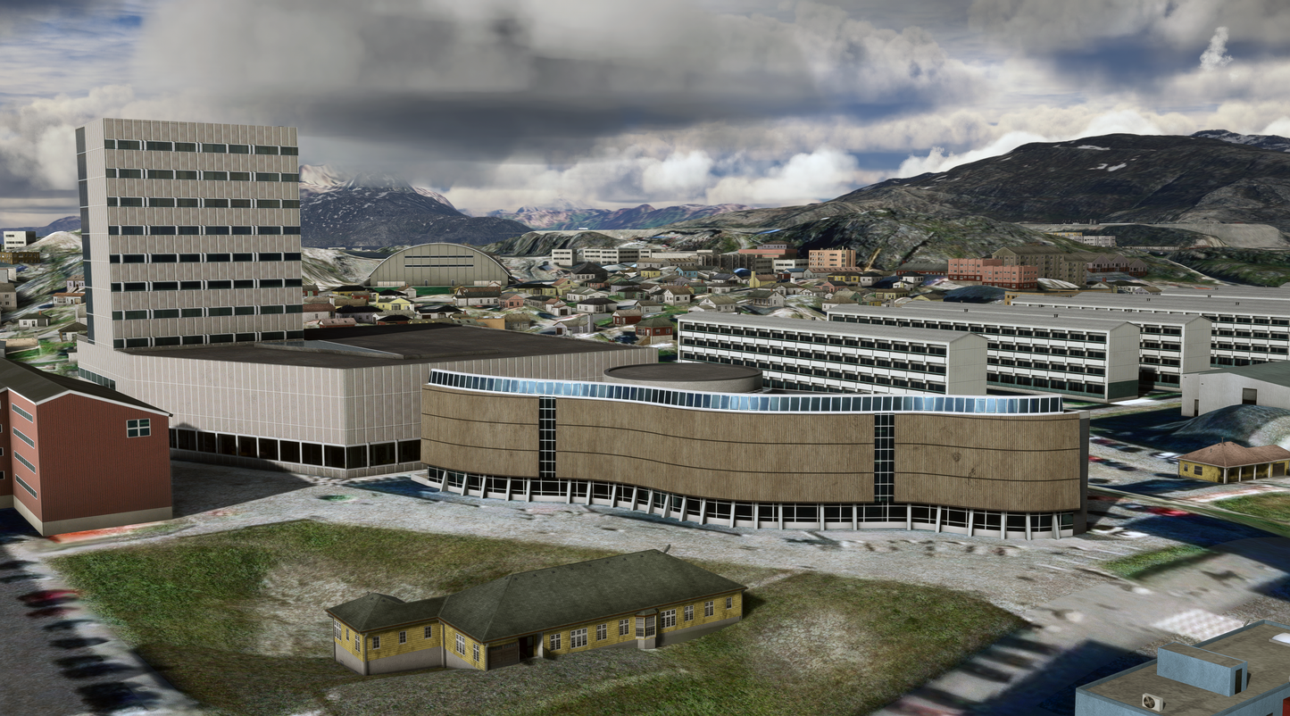 FSimStudios Nuuk International Airport BGGH for MSFS20/24