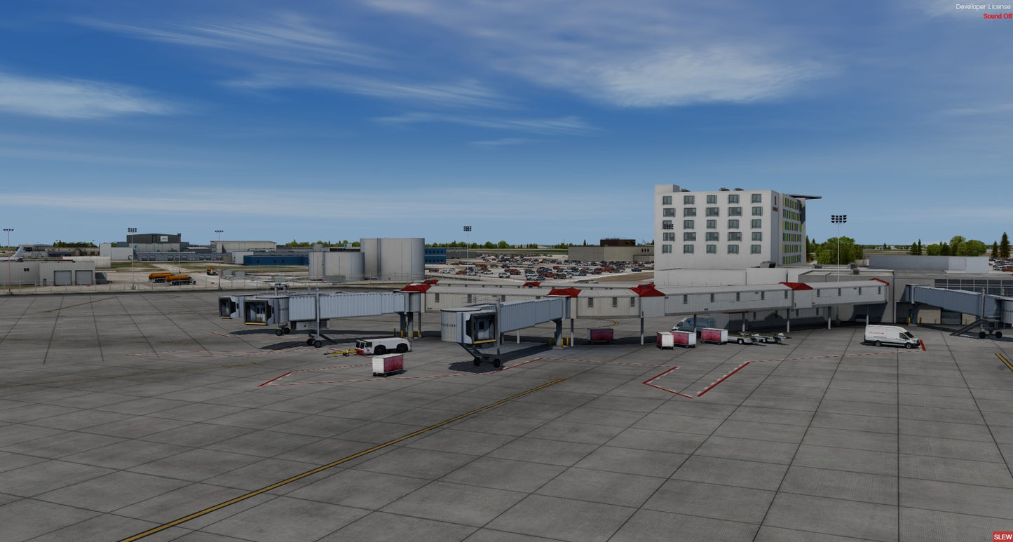 FSimStudios Edmonton International Airport CYEG P3D v4.4+