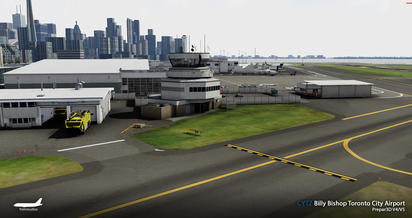 FSimStudios Premium Billy Bishop Toronto City Airport CYTZ P3D