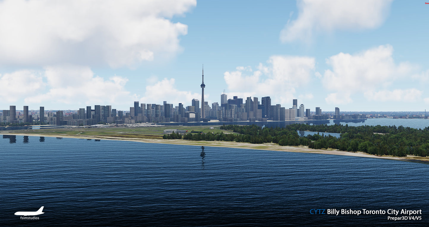 FSimStudios Premium Billy Bishop Toronto City Airport CYTZ P3D