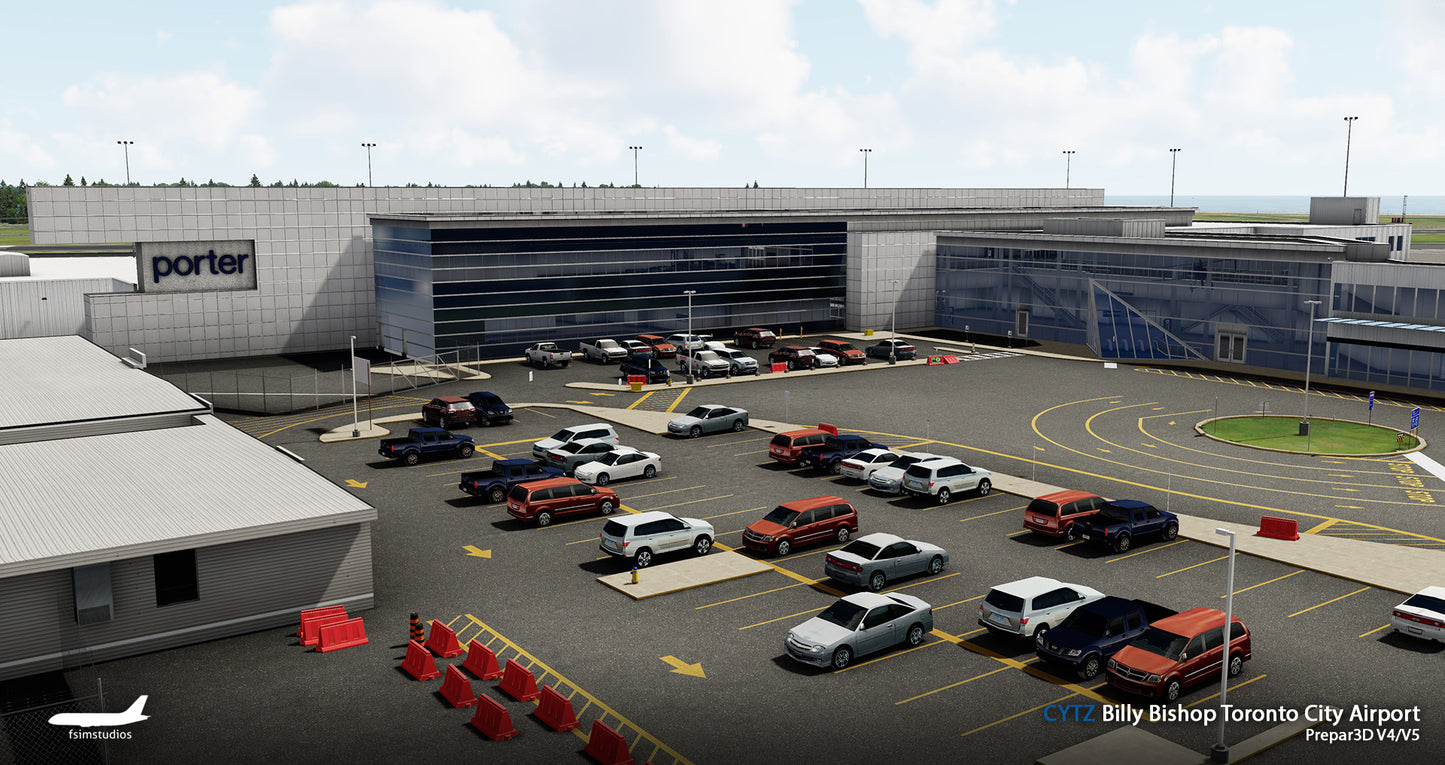 FSimStudios Premium Billy Bishop Toronto City Airport CYTZ P3D