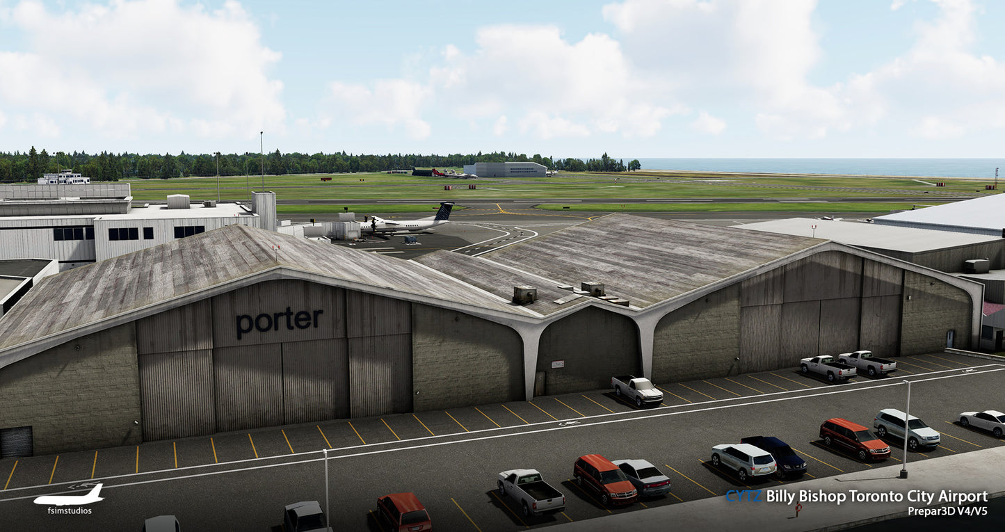 FSimStudios Premium Billy Bishop Toronto City Airport CYTZ P3D