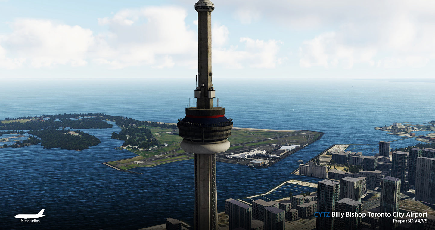 FSimStudios Premium Billy Bishop Toronto City Airport CYTZ P3D