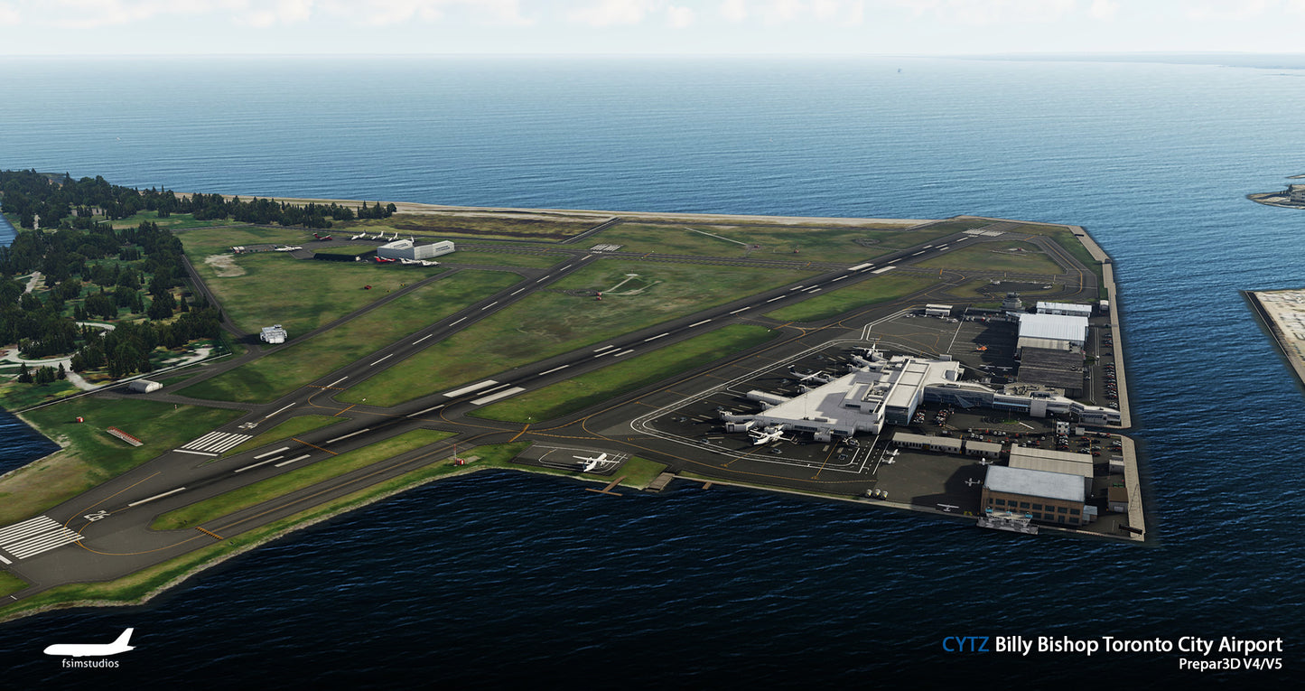 FSimStudios Premium Billy Bishop Toronto City Airport CYTZ P3D