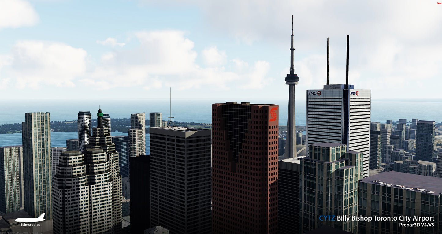 FSimStudios Premium Billy Bishop Toronto City Airport CYTZ P3D