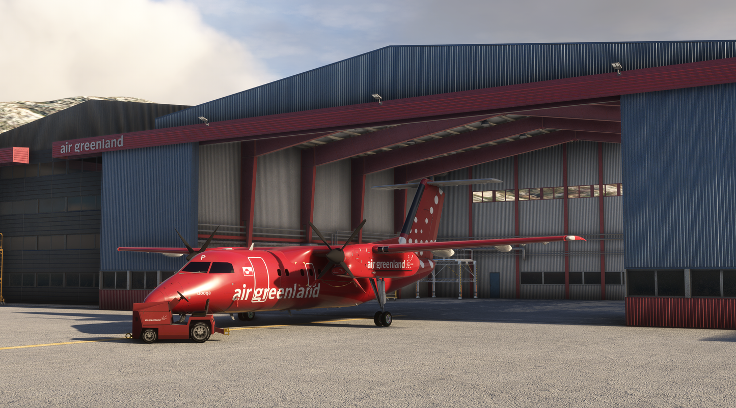 FSimStudios Nuuk International Airport BGGH for MSFS20/24