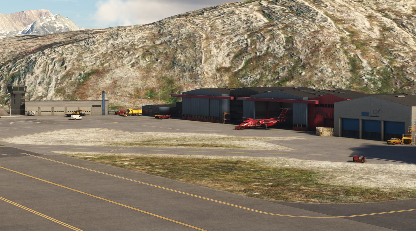 FSimStudios Nuuk International Airport BGGH for MSFS20/24