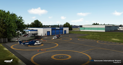 FSimStudios Vancouver International Airport CYVR & Vancouver City P3D v4.4+