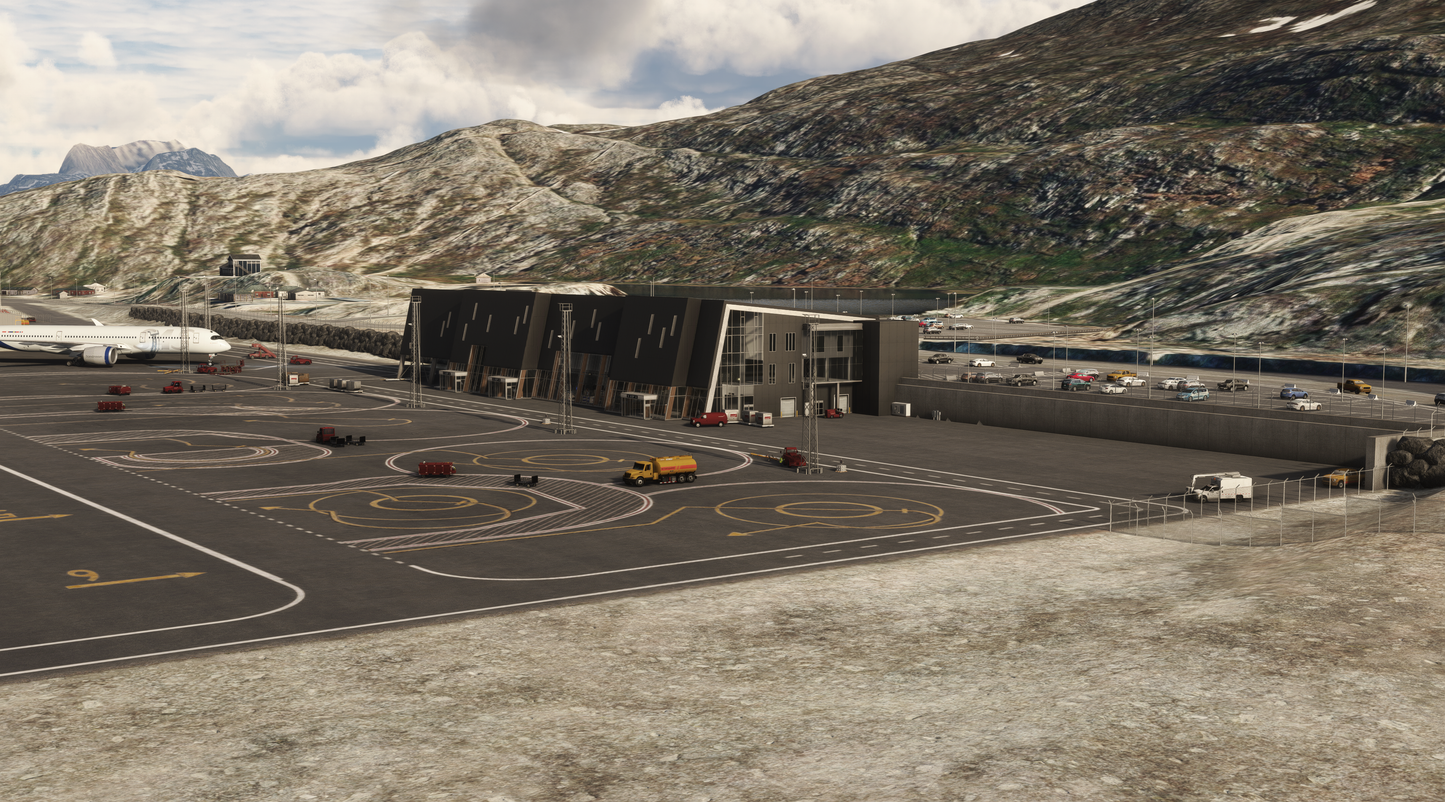 FSimStudios Nuuk International Airport BGGH for MSFS20/24