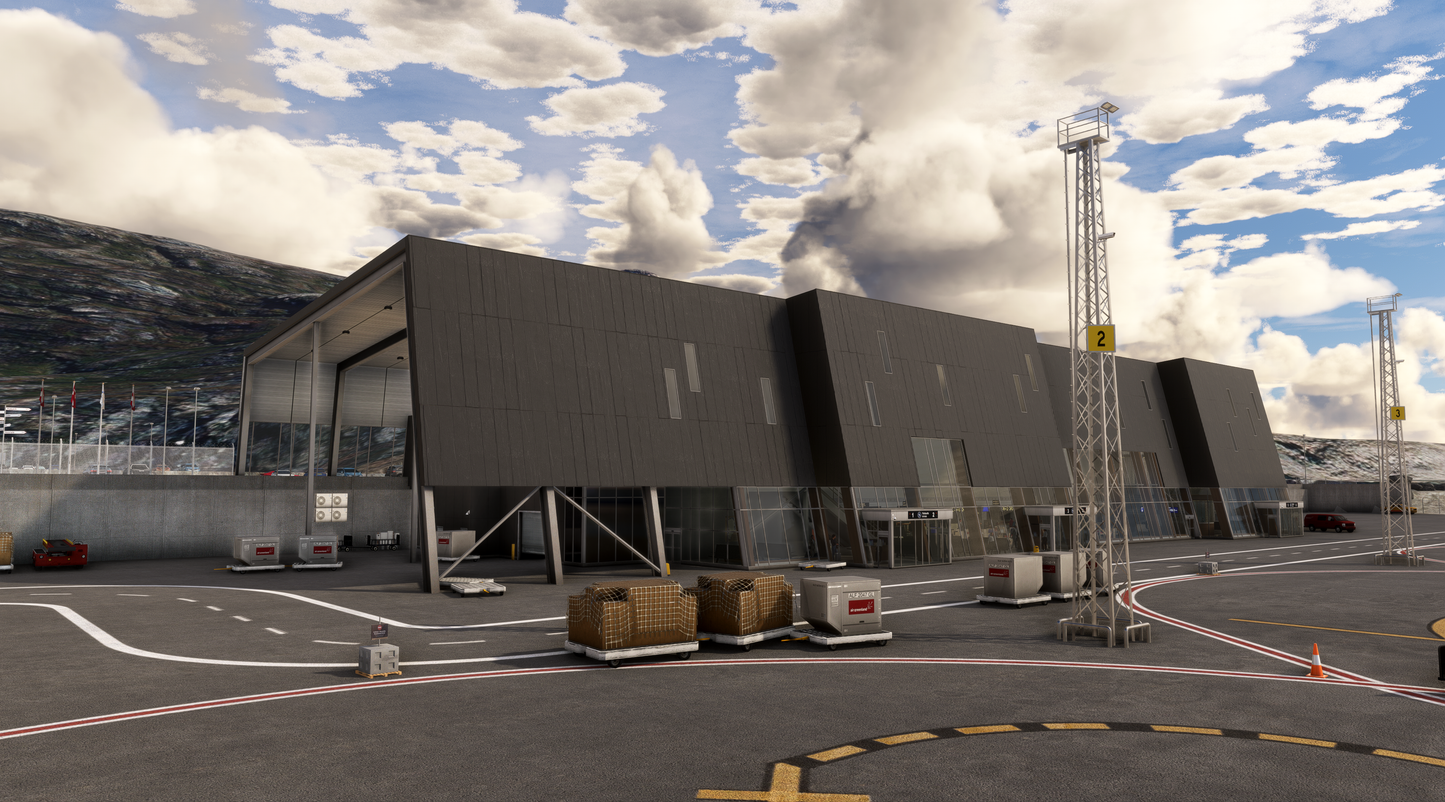 FSimStudios Nuuk International Airport BGGH for MSFS20/24